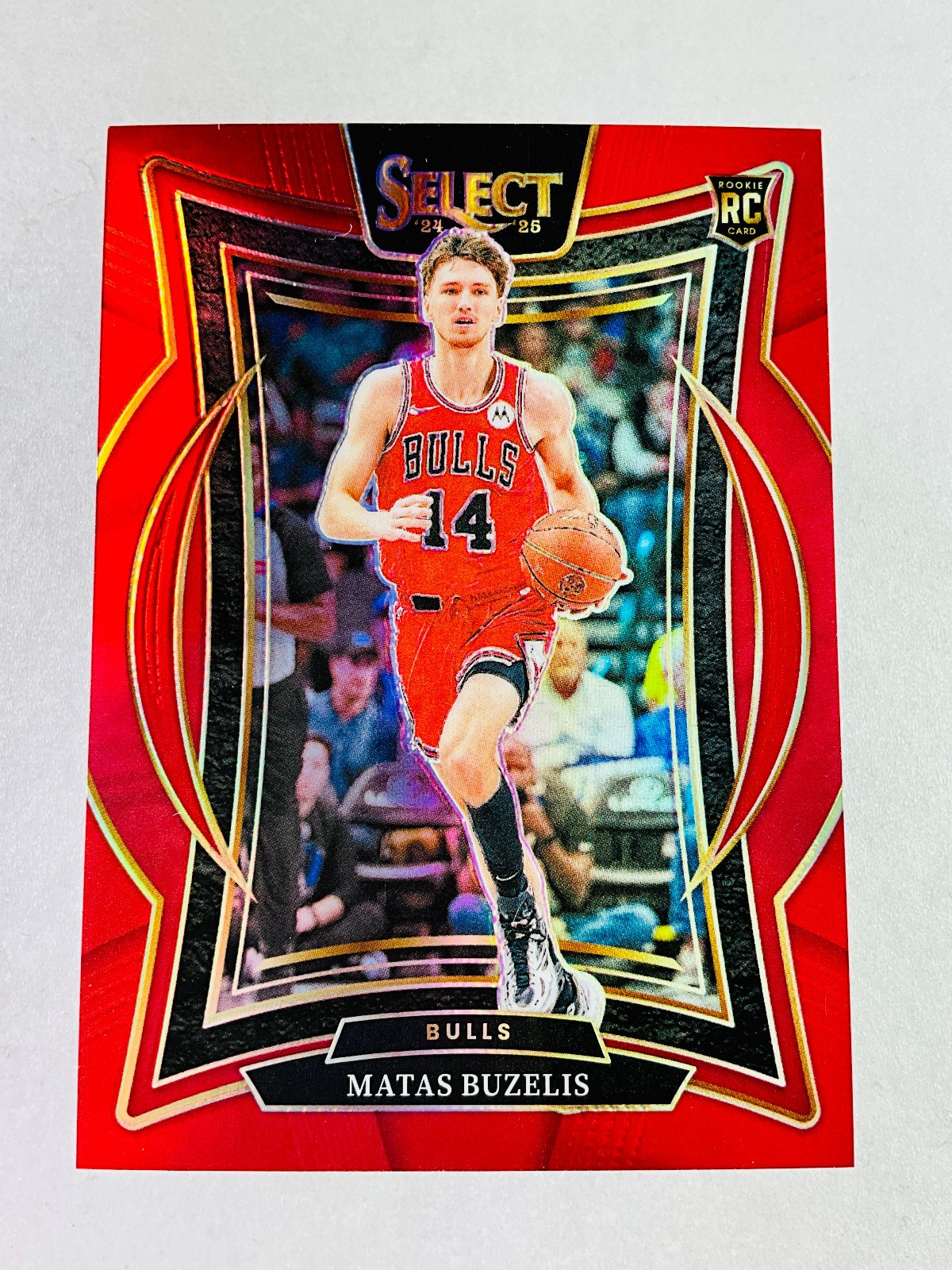 2024-25 Panini Select - Concourse Matas Buzelis #70 Red Prizm /199 (RC)