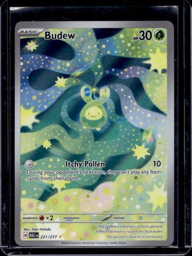 2026 Pokemon Ascended Heroes Budew Illustration Rare #221/217