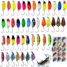 Forellen Spoon Set 43 Stück Metalllöffel Pa...