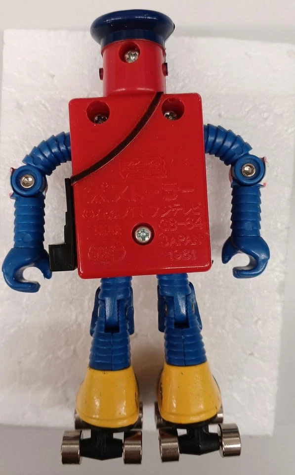 Figura de acción Popy Chogokin Robot Hacchan GB-64 Diecast Vintage Japón años 70 Foto 3 de 4