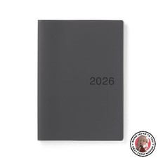 NEW MUJI Monthly/Weekly Planner Starting on Monday December 2025 A5 Size Dark