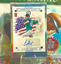 Emerson Hancock RC Auto  /149 Seattle AGS-EH Panini Boys of Summer