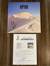 ‘Rufus Du Sol’ Band Signed Vinyl Album ‘Solace’ Tyrone, James & Jon Beckett LOA