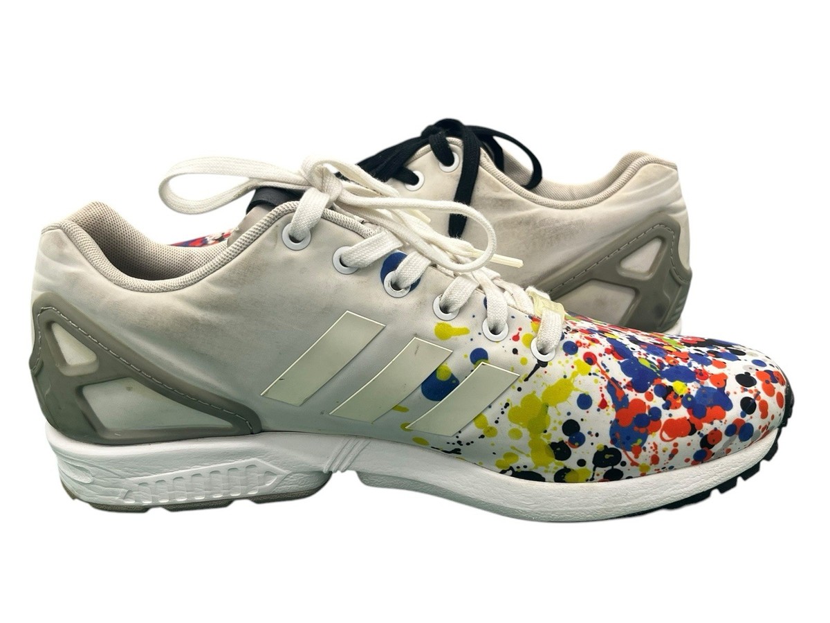 Adidas ZX Flux Splatter Men's Size 10 HTF RARE Y2K Torsion B34497