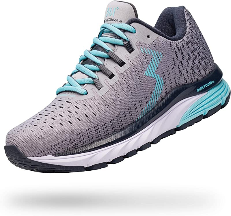 Женские кроссовки Strata 4 для бега на 361 градус, Мокрый снег/Черное дерево, 6 B(M) US