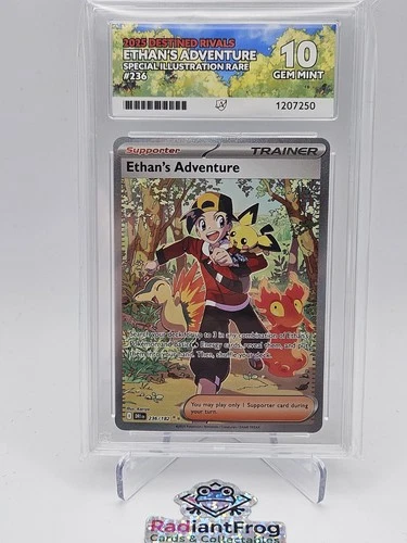 Ethan's Adventure 236/182 Sv10: Destined Rivals Holo Ace 10☆Perfect Subs☆