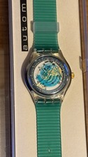 Swatch Automatico Sak 102 Earth Summit Nuovo Mai Indossato Condizioni Perfette