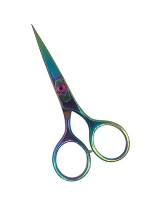 Hochwertige Rasierer Fliegenbindeschere, 12 cm/4,75 Zoll, 50 Gramm, mehrere Farben