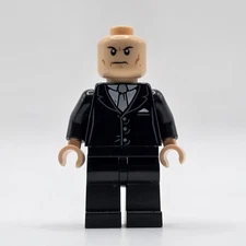 LEGO® DC Universe™ Superheroes Lex Luthor™ Minifigure 6862 Black Suit Genuine