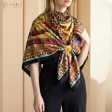 RARE VINTAGE HERMES Silk Scarf "La Femme aux Semelles de Vent" Carre 90