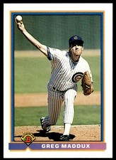 1991 Bowman Greg Maddux Chicago Cubs #426