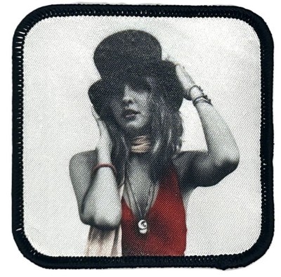 Stevie Nicks Rock Music Applique Screenprinted Iron on Patch