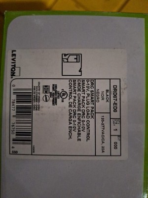 Leviton DRC Smart Pack 0-10V Plug Load Control (DRD07-ED0)️