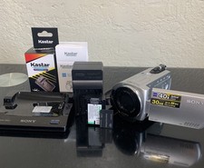 Sony DCR-SR42 Handycam Camcorder w/ Memory Card Accessories