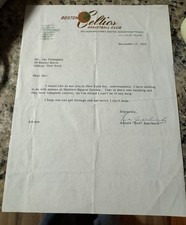 CELTICS FANS-KNICK HATERS Red Auerbach Autograph!!!!!!!!