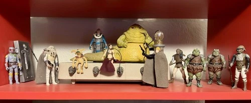 star wars vintage Jabba The Hutt Set 1977-1985 lot 13 Figures Total
