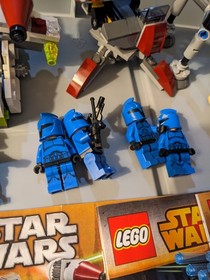 LEGO Star Wars 75078 Transport 75076 Gunship 75077 Spider Droid 75088 Commando