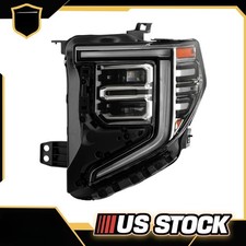 Per GMC Sierra 1500 2022 2023 2024 Cornice Cromata Full LED Fari Proiettori