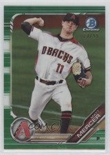 2019 Bowman Draft Chrome Green Refractor 23/99 Matt Mercer #BDC-55 00gy