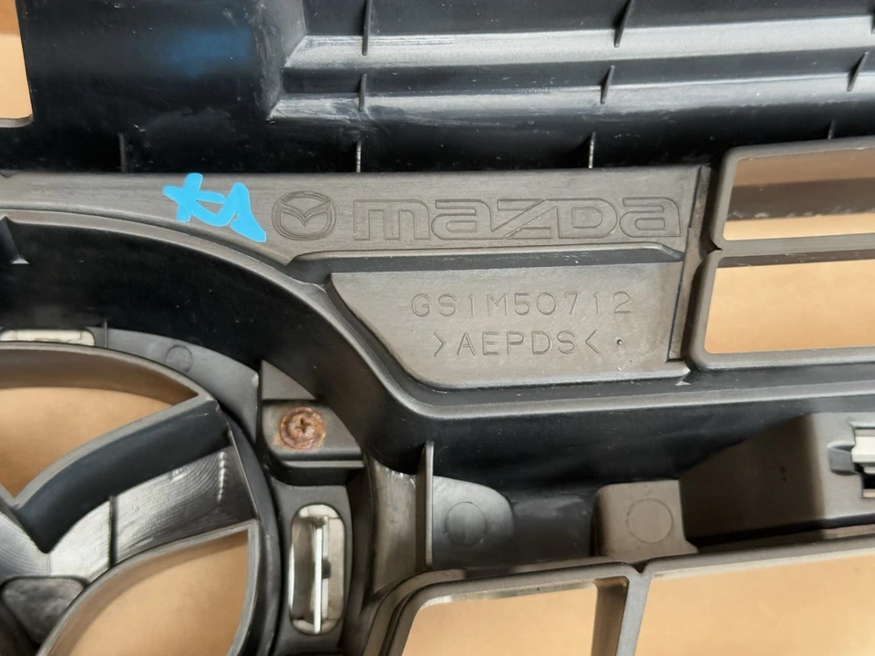 MAZDA 6 GH 2008 - 2010 FRONT RADIATOR BONNET BUMPER GRILL GRILLE EMBLEM BADGE - Image 4 of 4