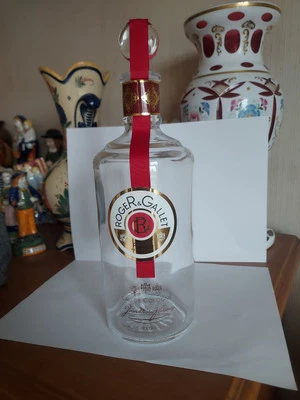 Flacon Roger Et Gallet Eau De Cologne 1 Litre Vide - Photo 1/3
