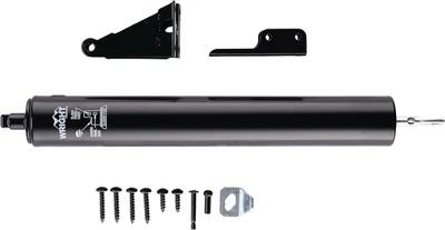 Wright Heavy-Duty Pneumatic Screen Storm Door Closer Quiet-Closing w/ Hold-Open