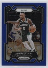 2023-24 Panini Prizm Blue Prizm /199 Damian Lillard #35 n0c