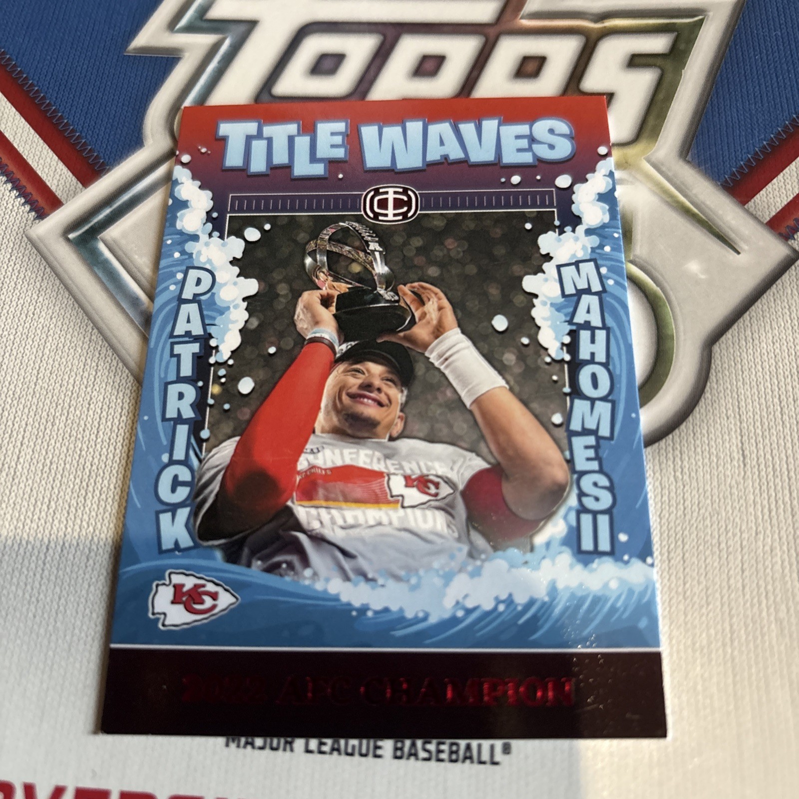 2025 Panini Icon Collection Mahomes - Title Waves Patrick Mahomes II #TW-3