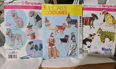 3 Different Dog Costume Pattern, Many Styles, So Much Fun