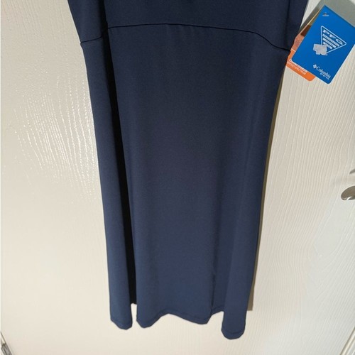 Columbia Women’s PFG Freezer III Dress Navy UPF 50 Omni-Freeze Outdoor NWT Small - Foto 6 di 10