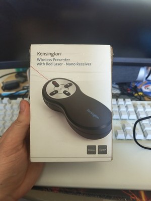Kensington Wireless Presenter mit rotem Laser - Nano Reciever
