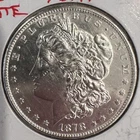 1878 S BU  MORGAN SILVER DOLLAR UNC MS COLLECTABLE VINTAGE