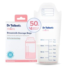 Dr. Talbot's Mom Breastmilk Storage Bags with 4 MilkFresh Temperature Trackin...