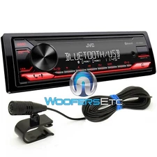 JVC KD-X280BT DIGITAL MEDIA RECEIVER BLUETOOTH 13 BAND EQUALIZER USB AUX MP3 NEW
