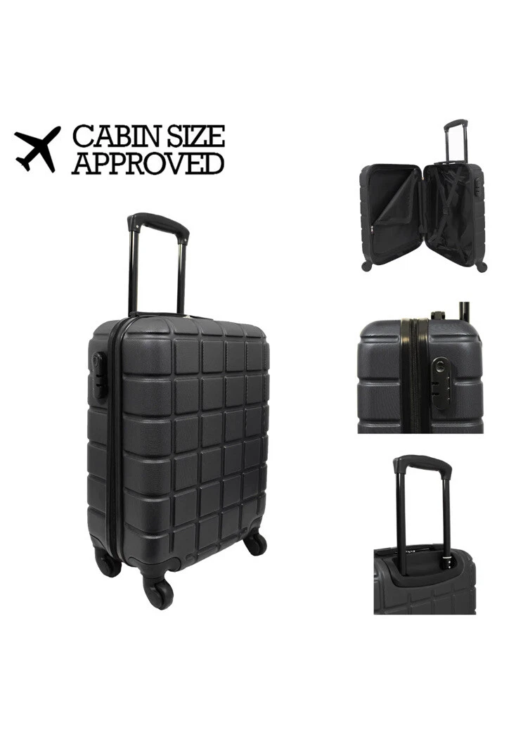Lightweight Hard Shell Cabin Approved Suitcase Easy Spinner 4