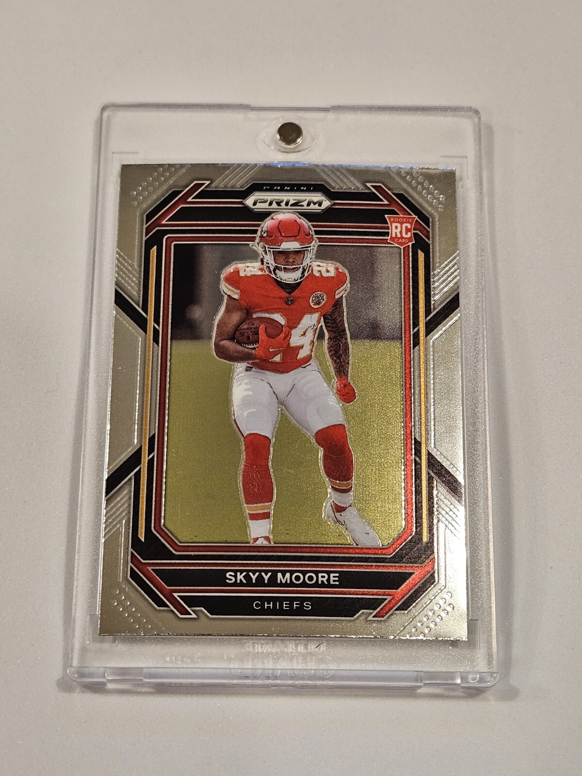 2022 Prizm Football Skyy Moore Rookie RC Base #331 Kansas City Chiefs
