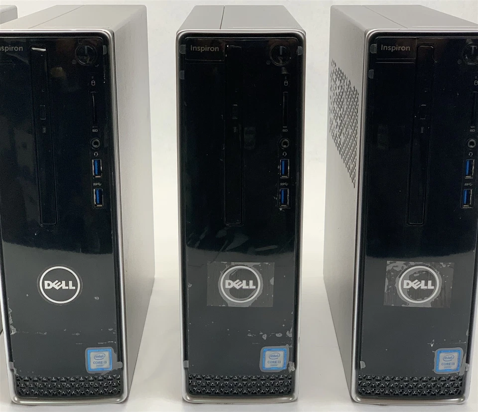 Dell Inspiron 3250 SFF PC i3-6100 3.70GHz CPU 4GB RAM 1TB HDD Win 10 Pro LOT 4 - Image 2 of 4