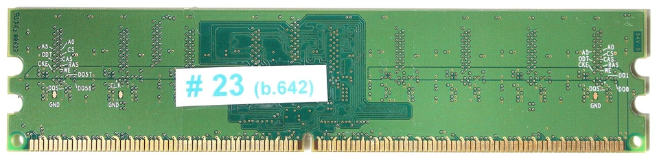 Memory, hys64t64000hu-3.7-a 512mb 1rx8 pc2-4200u-444-11-a1 - Image 2 of 2