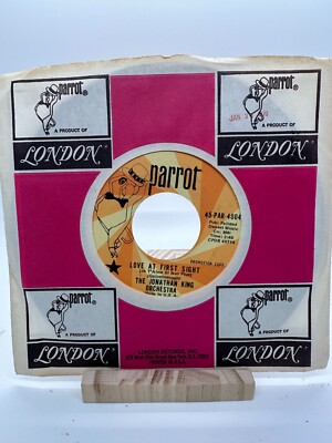JONATHAN KING ORCHESTRA Another Day  Love At First PARROT 4004 PROMO 45 7'' VINYL