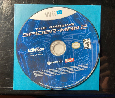 The Amazing Spider-Man 2 (Nintendo Wii U, 2014) Disc Only - GAME ONLY