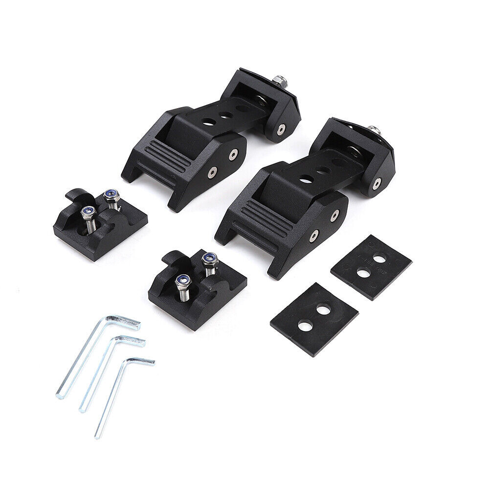 Pair Hood Latches Catch Kit U.S. Flag Style for Jeep Wrangler JK JKU 07-18 ,y