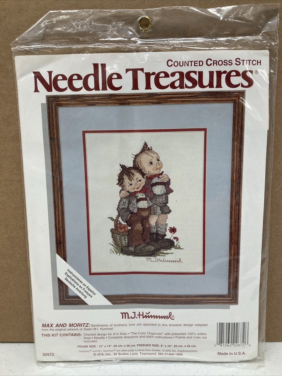 Needle Treasures Cross Stitch Kit 02672 Max & Moritz M.J. Hummel