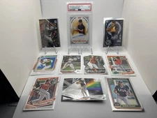 Jackson Holliday 10 Card Lot (2022 Onyx Vintage Extended Auto PSA 7) Wow!