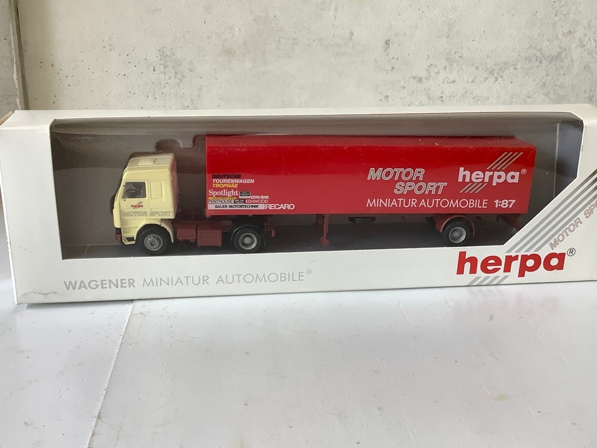 かがやき.W7 1/87 herpa VOLVO SCANIA HERPA NEW HO 1/87 Scale 4-Axle Heavy Duty Scania Recovery