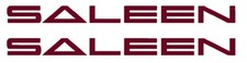 Auto097 Ford Mustang Saleen Name Car Logo Die Cut Vinyl Graphic Decal Sticker