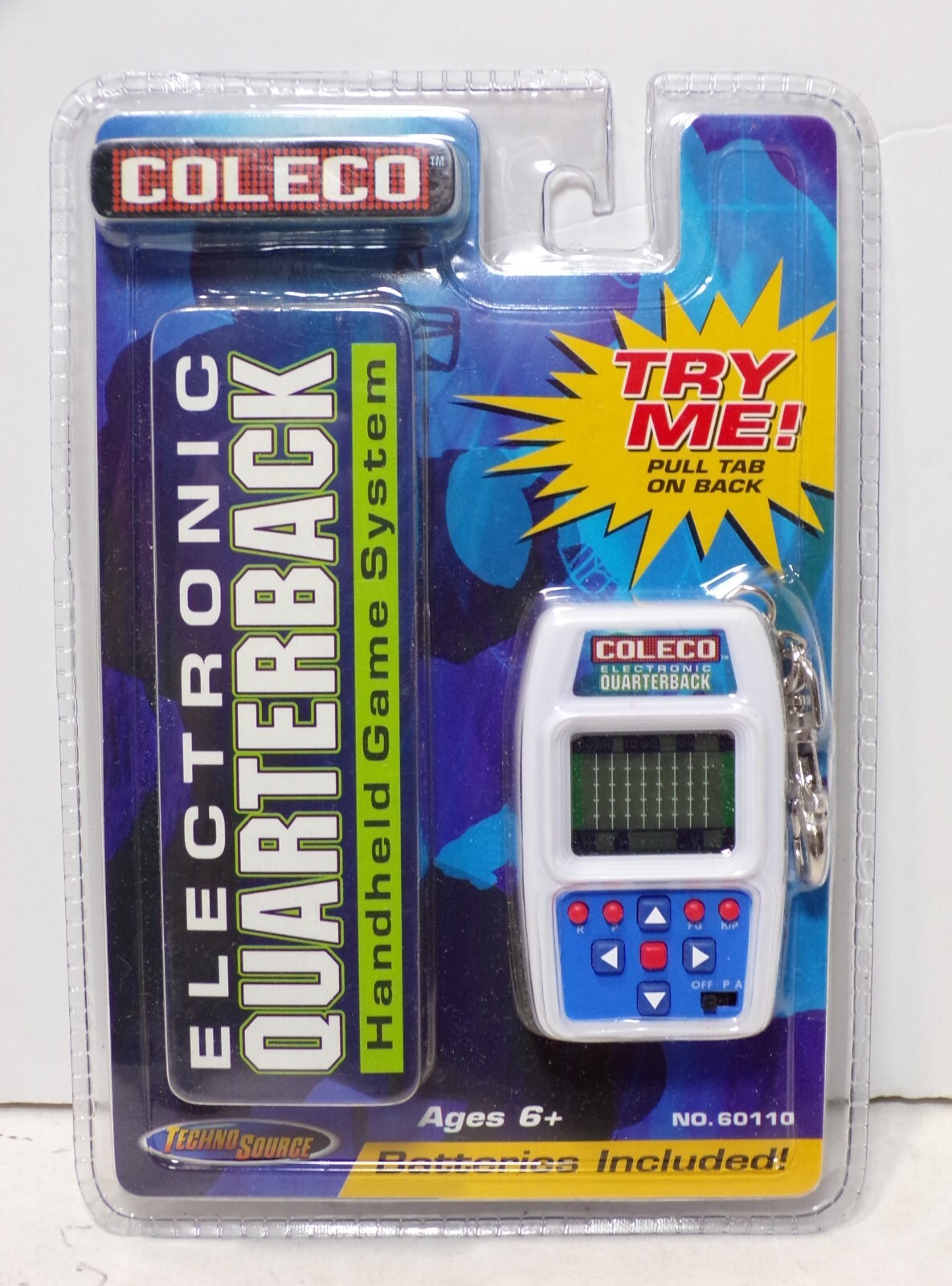 Coleco Electronic Quarterback Handheld Game System No. 60110 2005 NEW ...