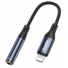 BOSTE AUX 3,5MM AUDIOKABEL 1M HI-FI SOUND ROBUST PREMIUM FÜR IPHONE IPAD