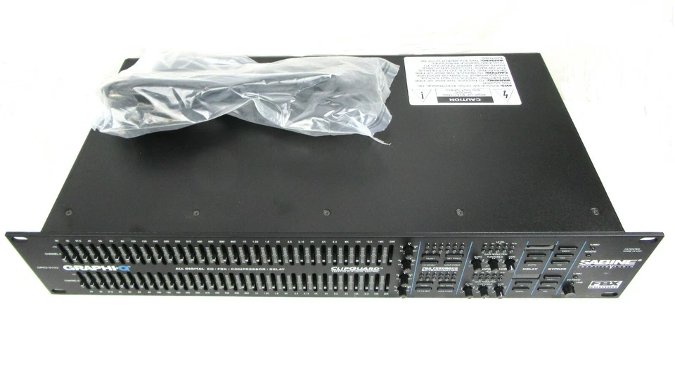 Sabine GRQ-3102 Graphi-Q Graphic Equalizer - New Old Stock, Free Shipping - Image 4 of 4