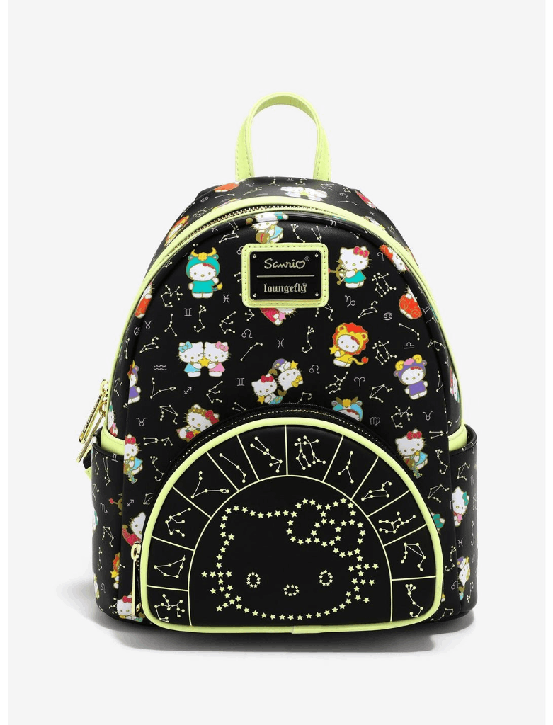 Loungefly Sanrio Hello Kitty Zodiac Sign Glow-in-the-Dark Mini
