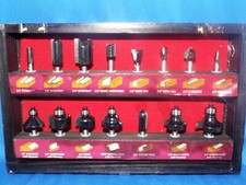 Warrior 15 Piece Router Bit Set